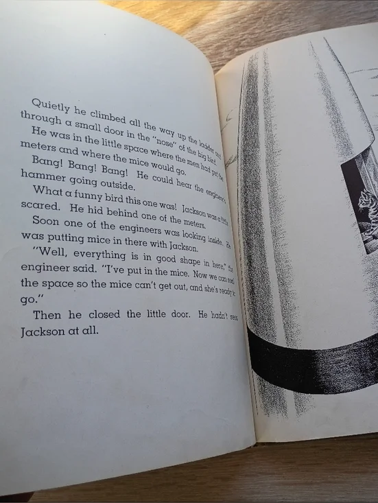 Vintage children's book: Rocket Rider, by Evelyn MacLaren (1954) Hard Cover Book - Picture 9 of 15